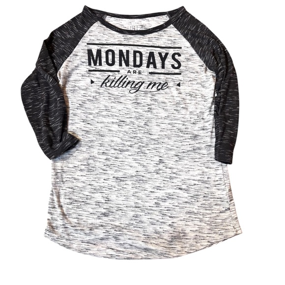 Freeze Graphic Tee Mondays Are Killing Me Size Small - Picture 1 of 4